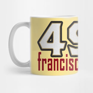 49ers san francisco american football Mug